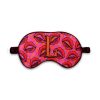 Sleepwear Jessica Russell Flint | Silk Eye Mask / "L For Lips"