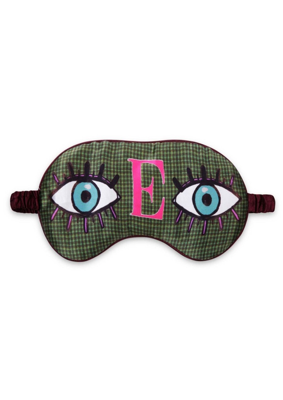 Sleepwear Jessica Russell Flint | Silk Eye Mask / "E For Eyes"