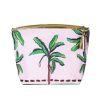 Accessories Jessica Russell Flint | Classic Make Up Bag / "Pink Palm"