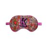 Sleepwear Jessica Russell Flint | Silk Eye Mask / "K For King''