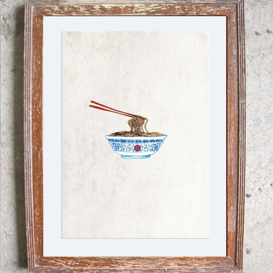 Art Jessica Russell Flint | Signed Print / "The Noodles"