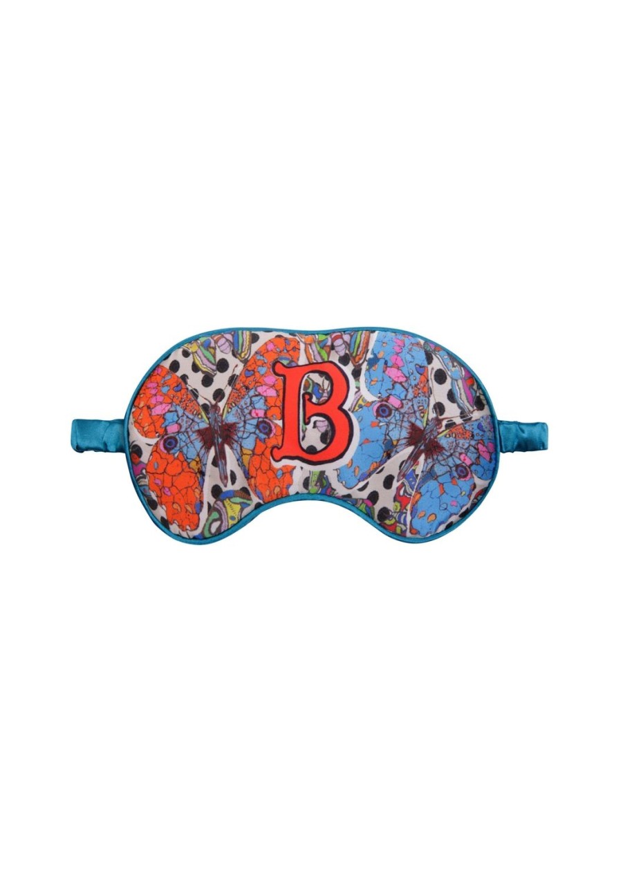 Sleepwear Jessica Russell Flint | Silk Eye Mask / "B For Butterfly"