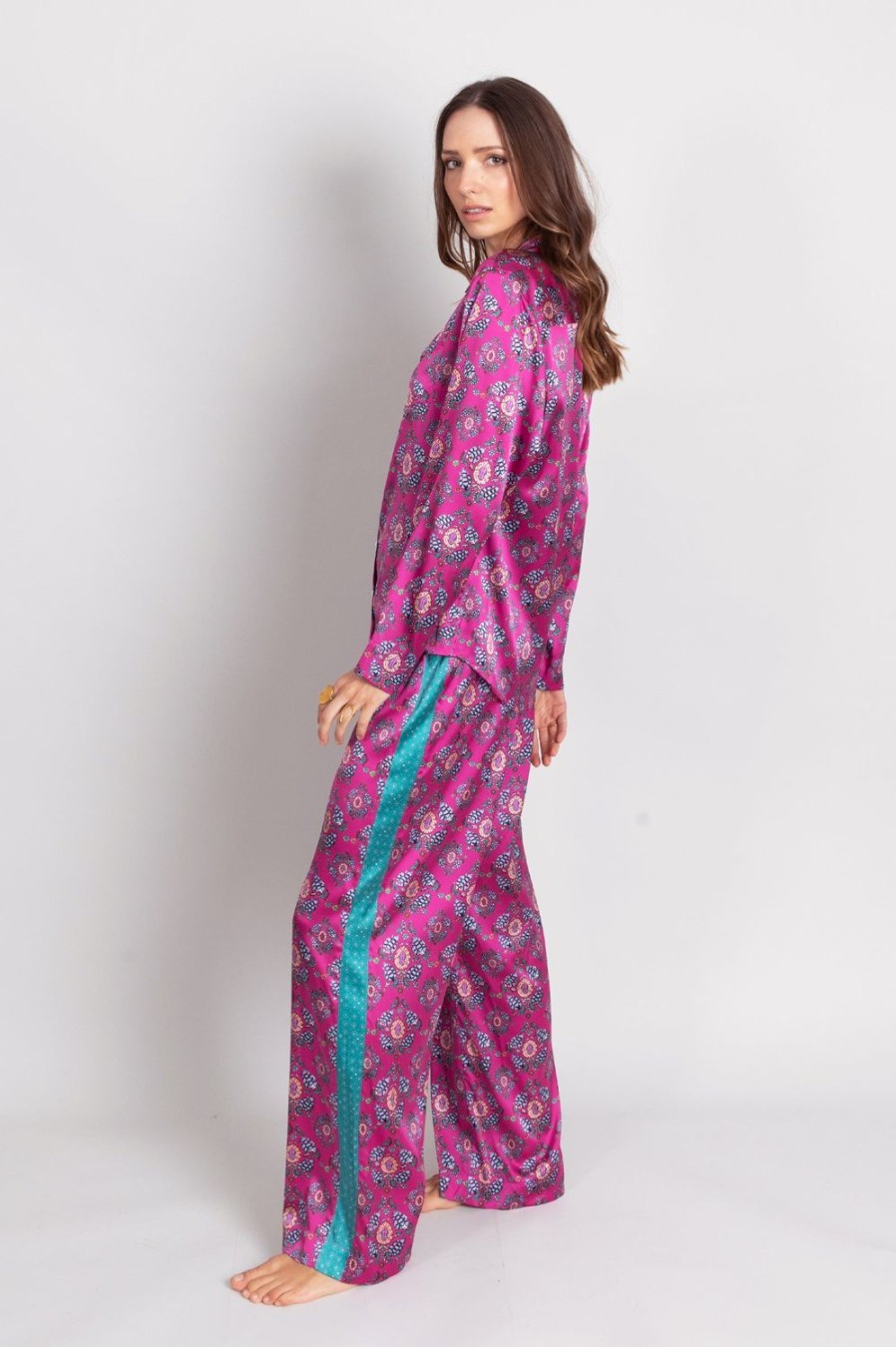 Clothing Jessica Russell Flint | Pyjama Bottoms / "Persia"