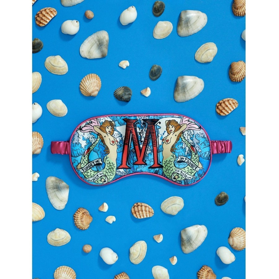 Sleepwear Jessica Russell Flint | Silk Eye Mask / "M For Mermaids"