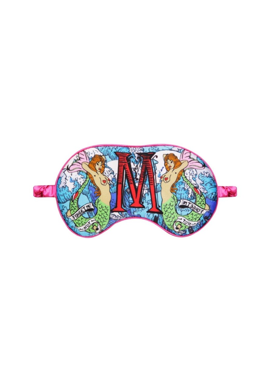 Sleepwear Jessica Russell Flint | Silk Eye Mask / "M For Mermaids"