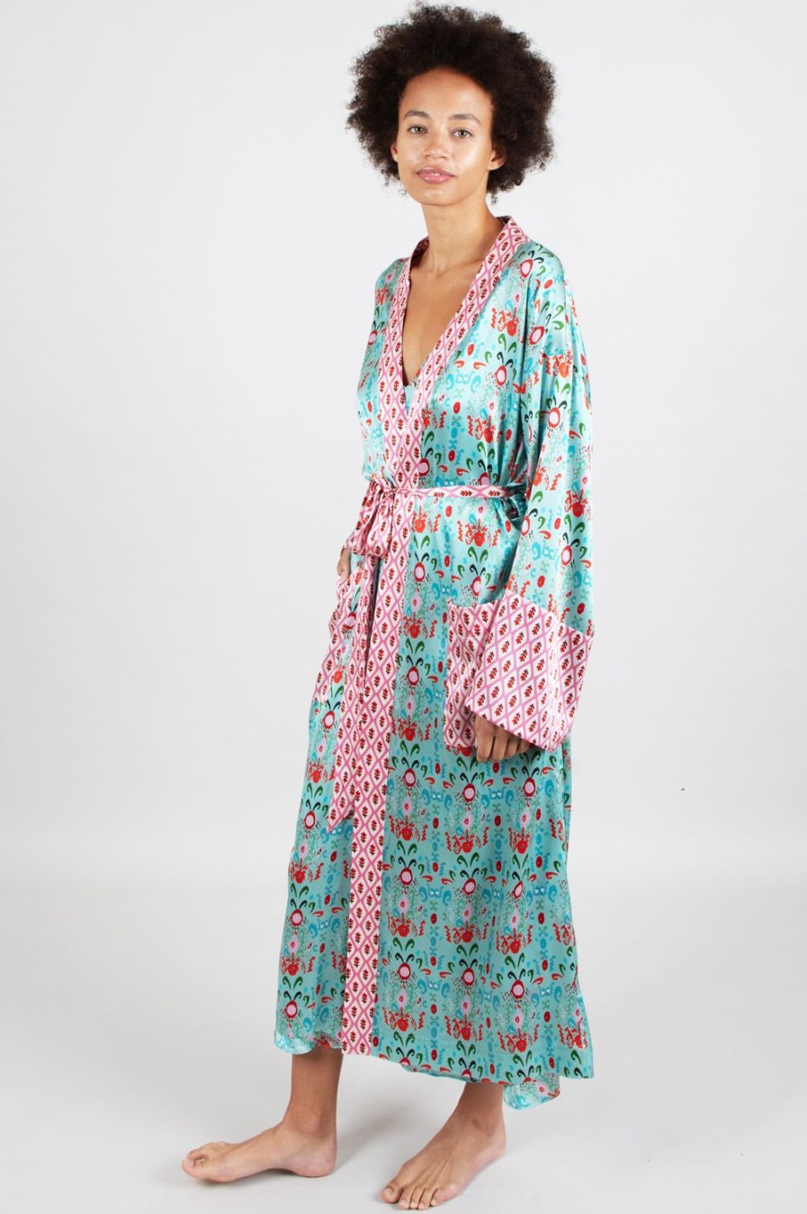 Sleepwear Jessica Russell Flint | Long Robe / "Iko"