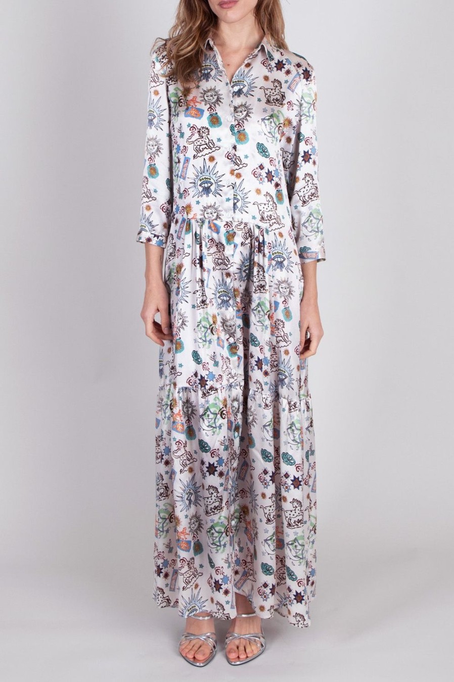 Clothing Jessica Russell Flint | Maxi Shirt Dress / "Titania"