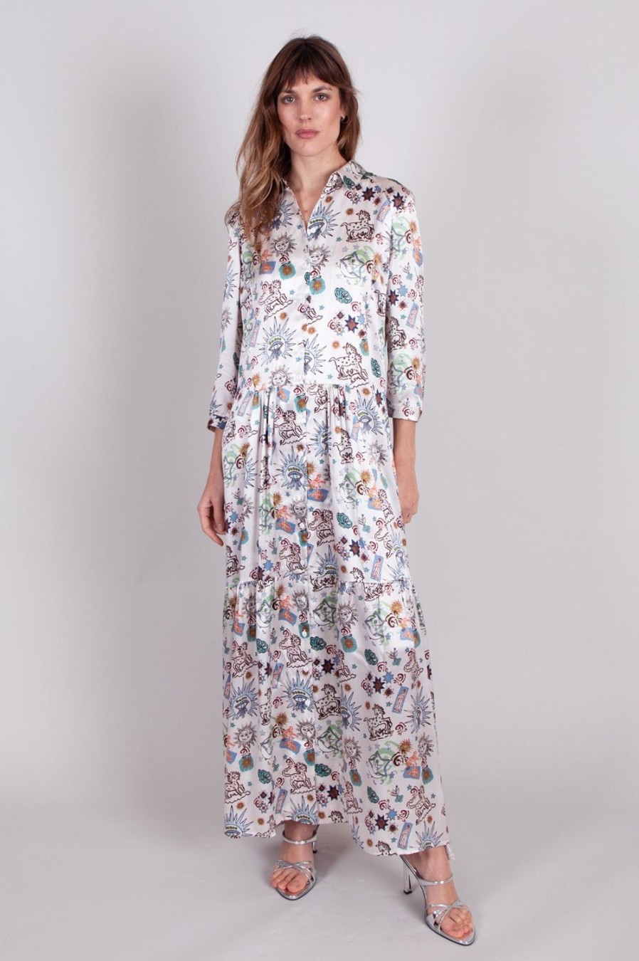 Clothing Jessica Russell Flint | Maxi Shirt Dress / "Titania"