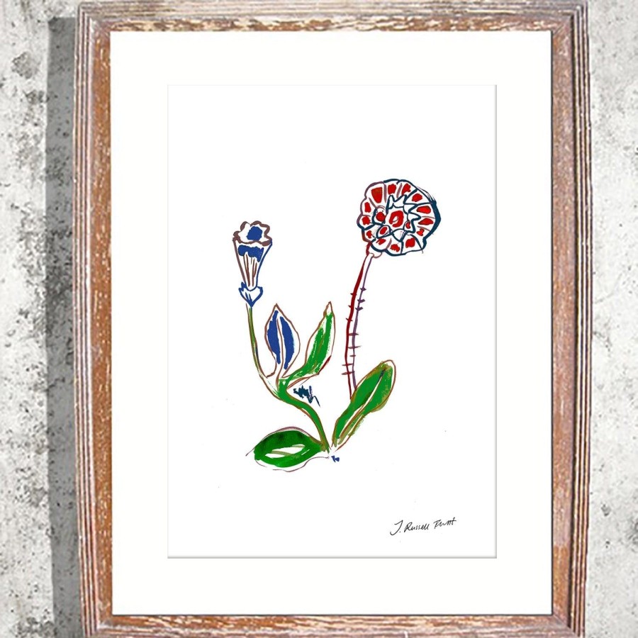 Art Jessica Russell Flint | Signed Print / "The Painted Flower"