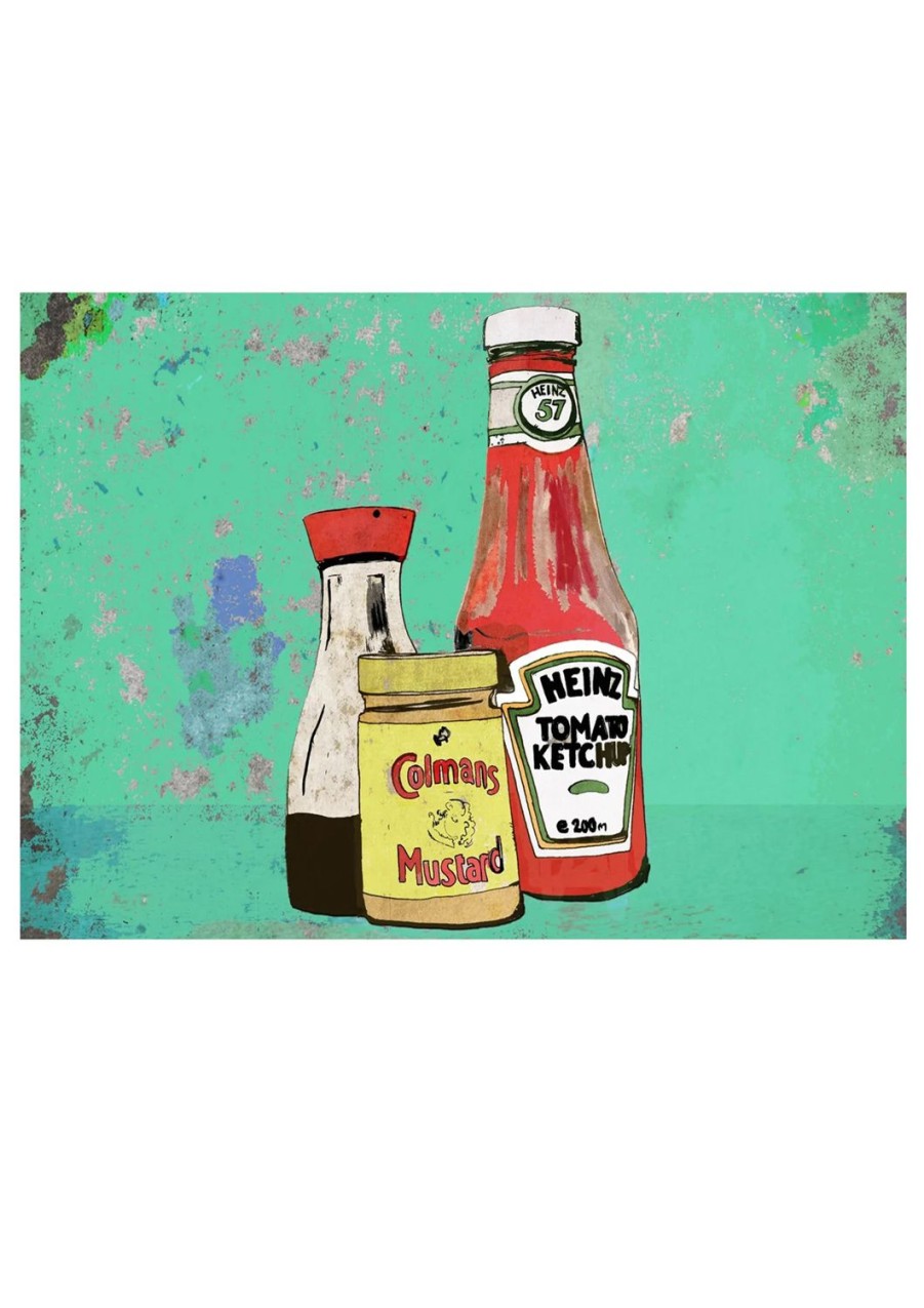 Art Jessica Russell Flint | Signed Print / "The Condiments"