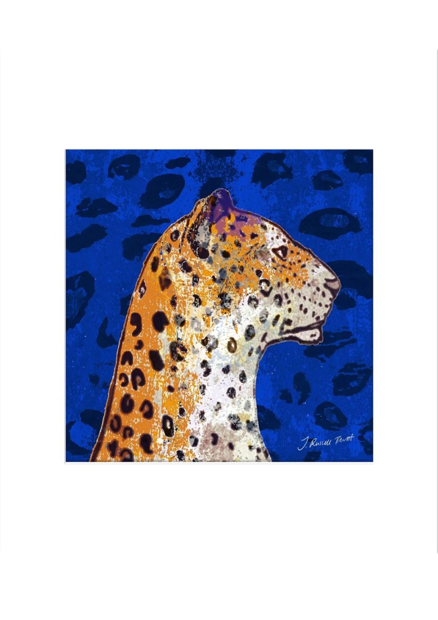 Art Jessica Russell Flint | Signed Print / "The Leopard'S Head"