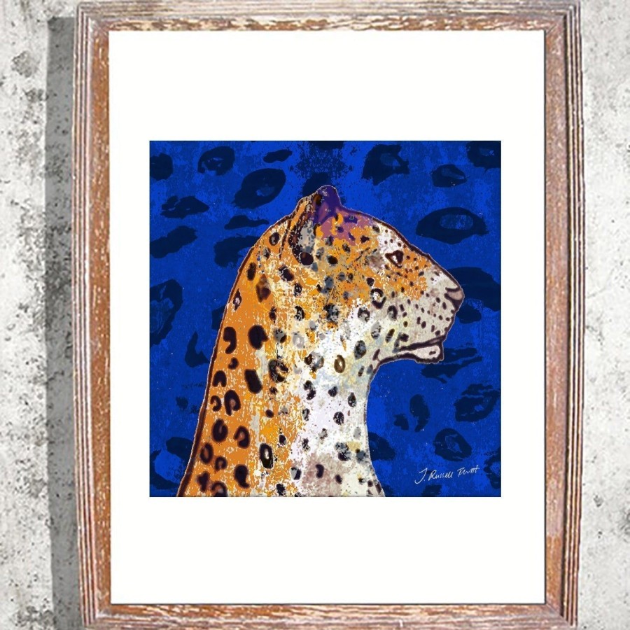 Art Jessica Russell Flint | Signed Print / "The Leopard'S Head"