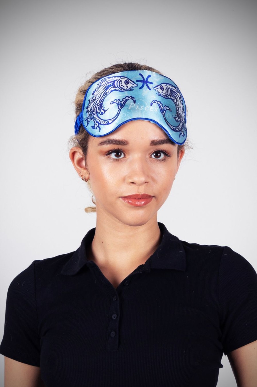 Sleepwear Jessica Russell Flint | Silk Eye Mask / "Pisces"