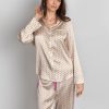 Clothing Jessica Russell Flint | Long Sleeve Pj Top / "Cream Stars"