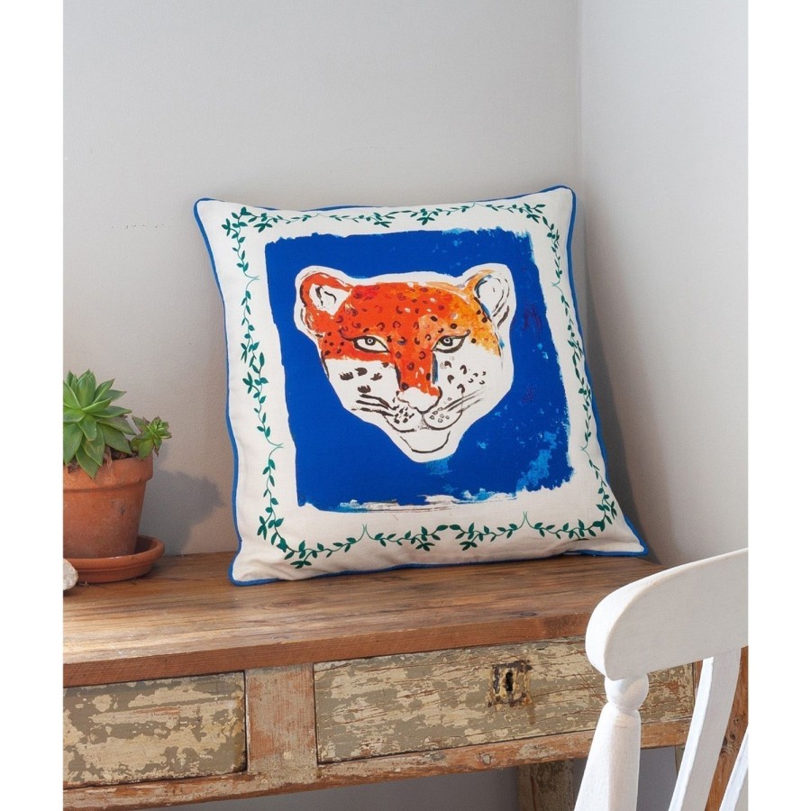 Homeware Jessica Russell Flint | Cushion Cover / "The Tiger'S Head"