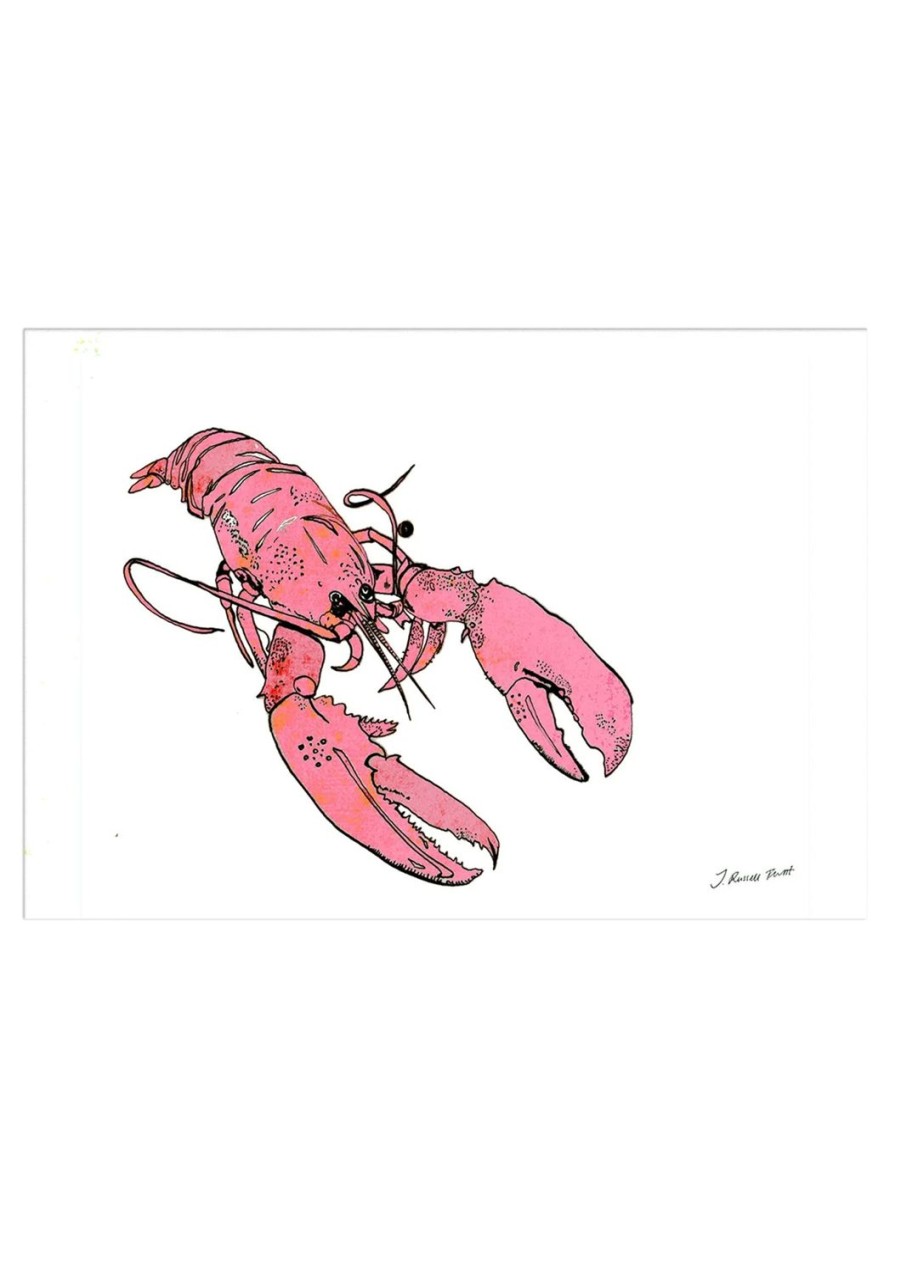 Art Jessica Russell Flint | Signed Print / "The Little Pink Lobster"