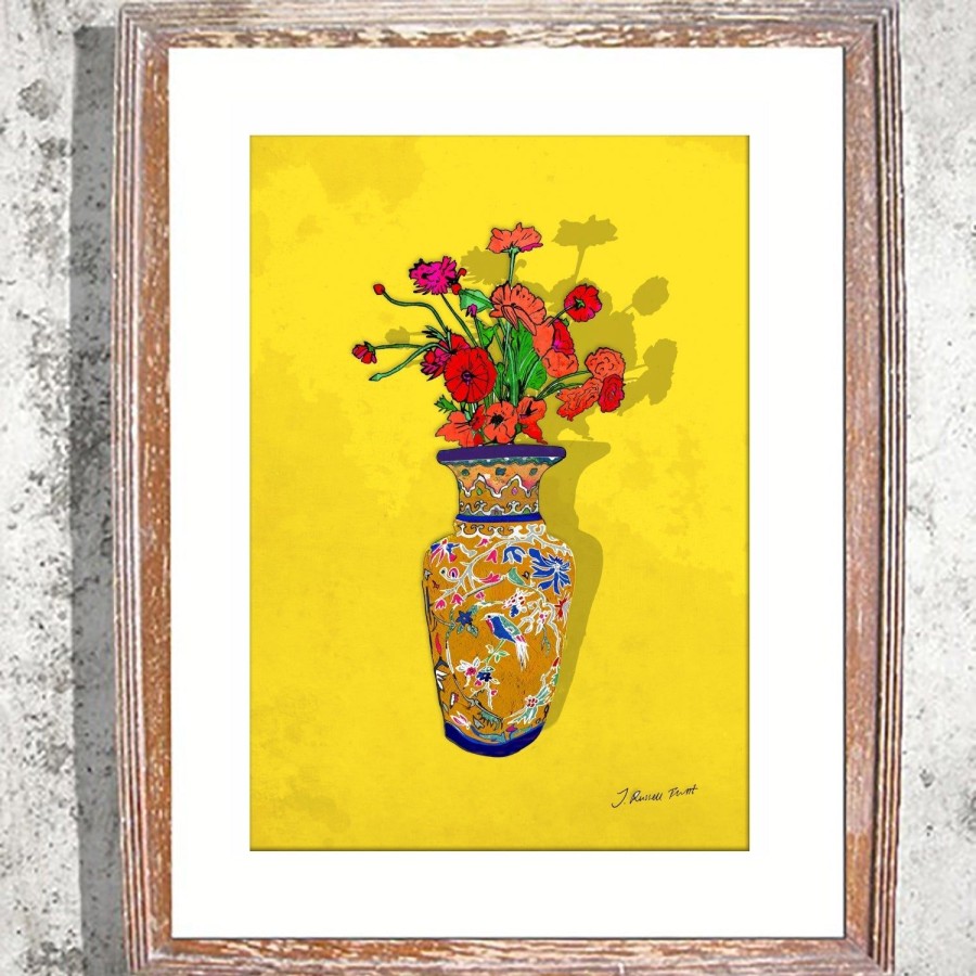 Art Jessica Russell Flint | Signed Print / "Poppy Vase"