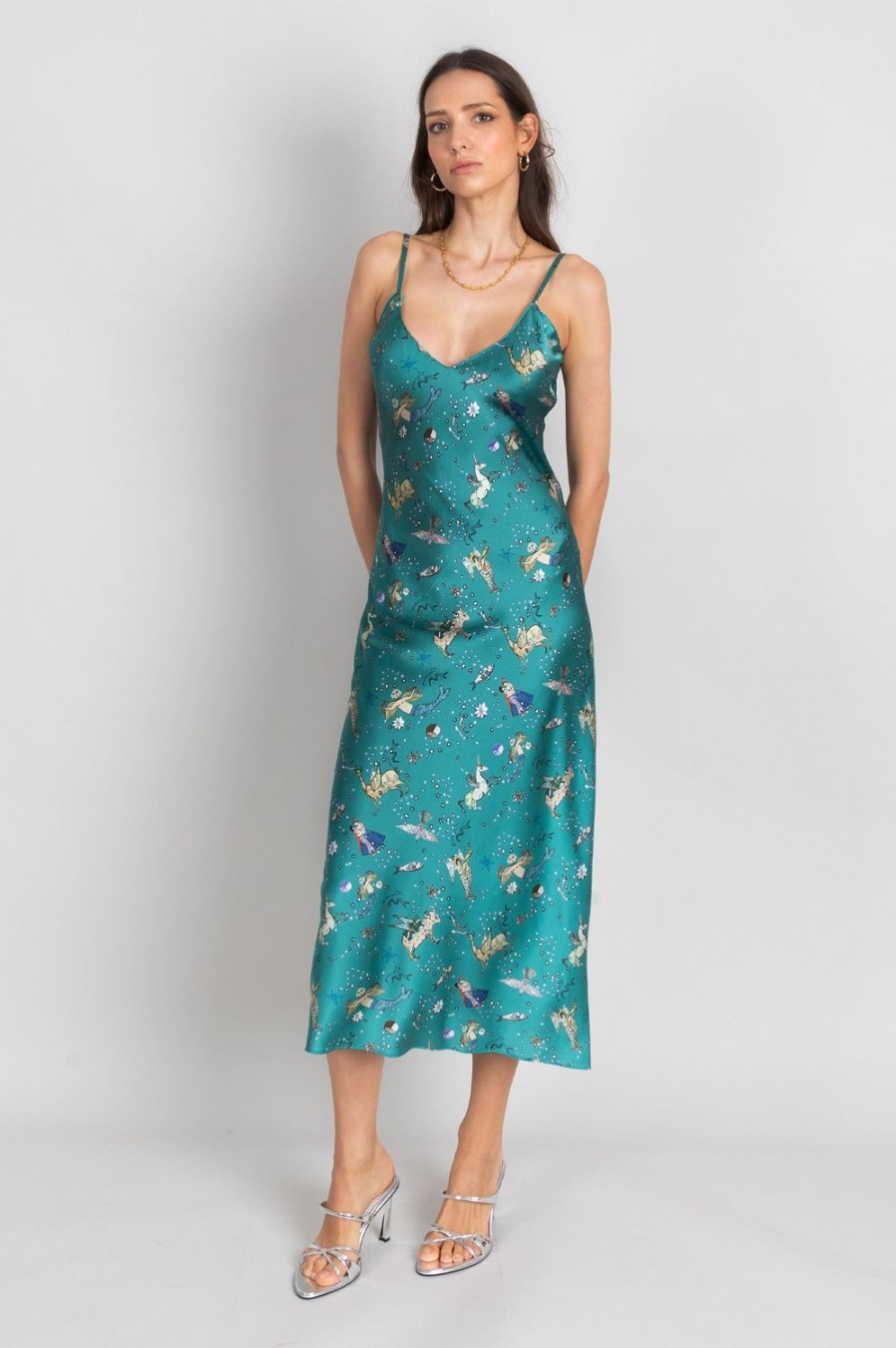 Clothing Jessica Russell Flint | Midi Slip / "Nowruz"