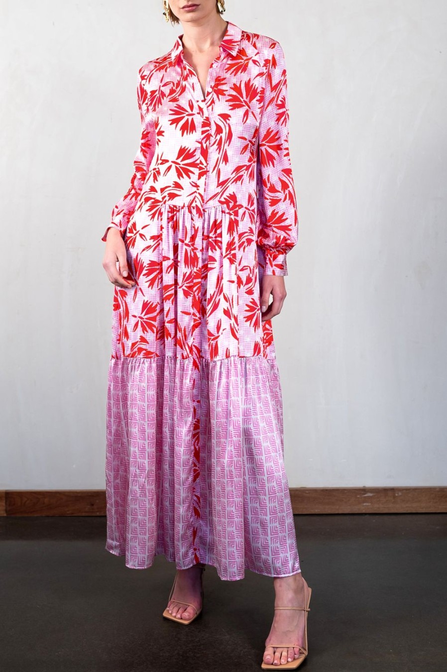 Clothing Jessica Russell Flint | Maxi Shirt Dress / "Fernanda"