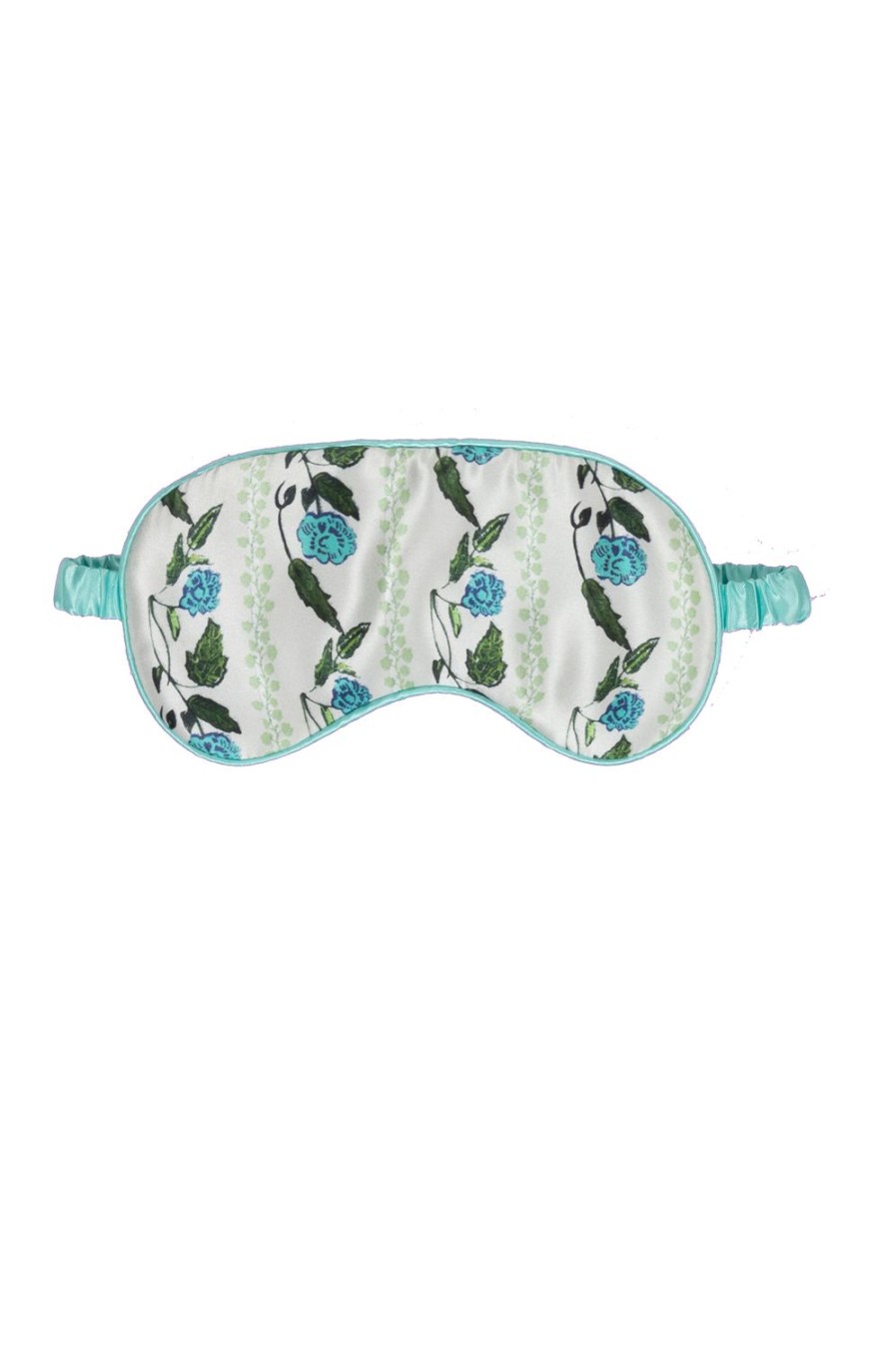 Sleepwear Jessica Russell Flint | Silk Eye Mask / "Rosewood Stripe"