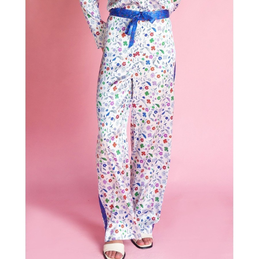 Clothing Jessica Russell Flint | Pyjama Bottoms / "De Fleurs"