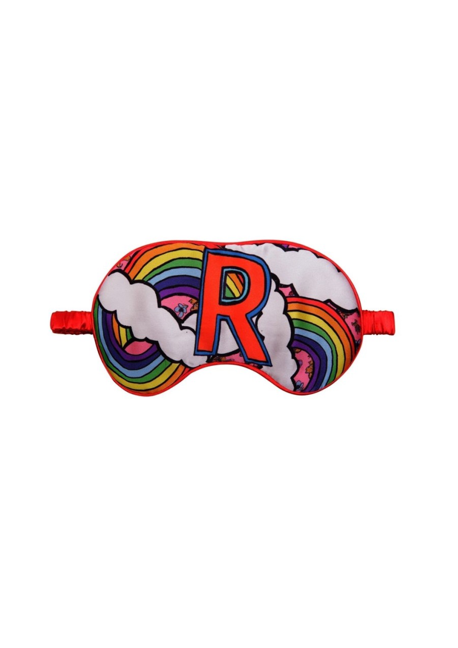 Sleepwear Jessica Russell Flint | Silk Eye Mask / "R For Rainbow"