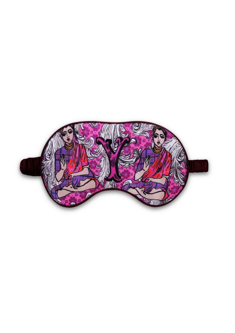 Sleepwear Jessica Russell Flint | Silk Eye Mask / "Y For Yoga"