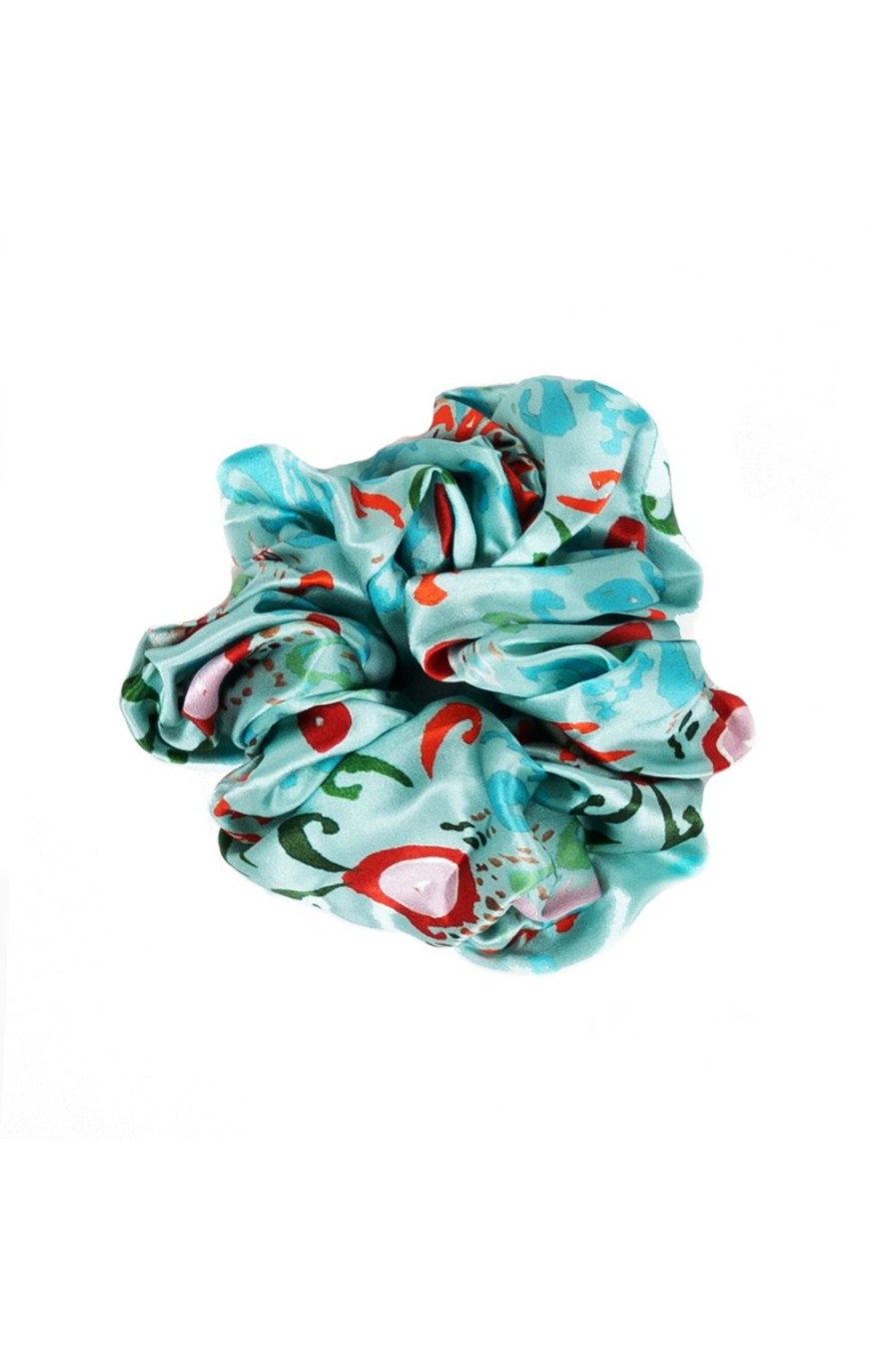 Accessories Jessica Russell Flint | Silk Scrunchie / "Iko"